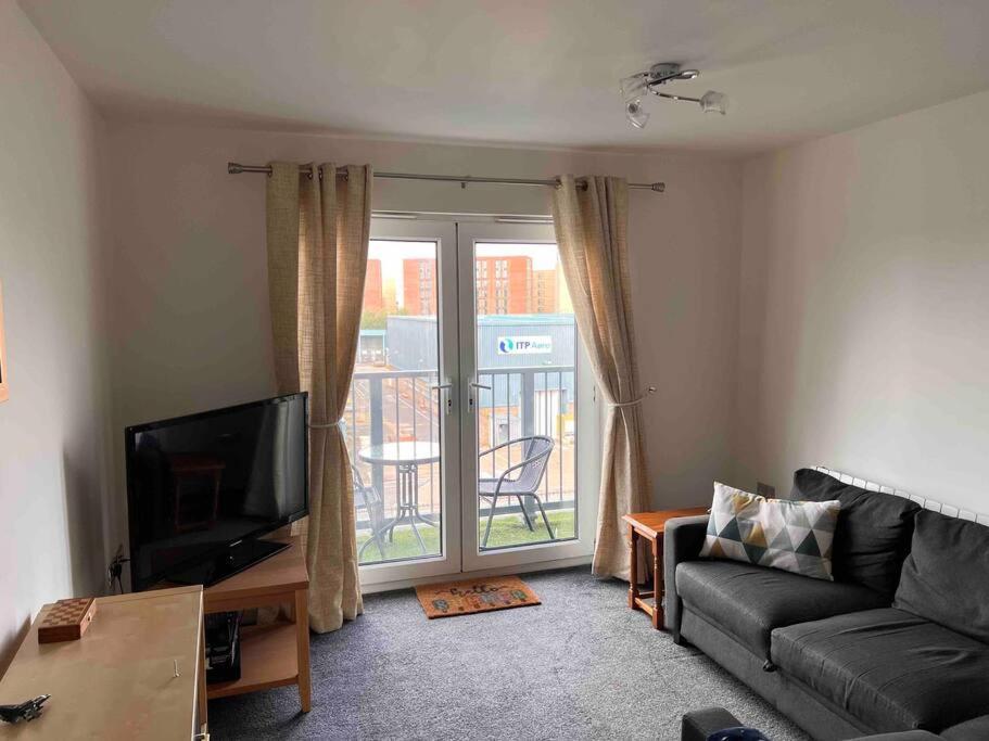 Lincoln View Sleeps 4 Balcony Self Check-In Apartment ภายนอก รูปภาพ